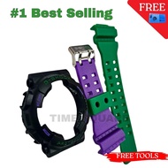 Customize for G Shock GA100 GA110 GA120 GD100 GD110 GD120 Gshock Replacement Strap and Bezel set