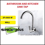 SINOR PLUS STAINLESS STEEL Wall Sink Tap / Pillar Sink Tap / 墙水龙头 / 支柱水龙头 STAINLESS STEEL SPOUT KITC