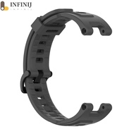 Replacement Silicone Band Strap with Tools for Amazfit T-Rex Smartwatch [infinij.sg]