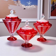 toples kue lebaran kaca mewah import tempat kue penyimpanan makanan