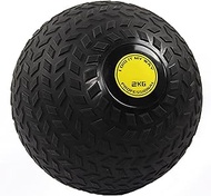 Medicine Ball Black Wall Ball, Slam Ball Weighted Ball Core Muscle Cardio Workout - Easy To Grip Tre