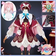 HYACINE Cosplay Costume Anime HONKAI STAR RAIL Cosplay Dress Wig Shoes Outfits for Comic Con