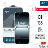 Gor Tempered Glass Oneplus 13T/ 13S, Oneplus 13R, Oneplus ACE 5 Pro Transparent Borderless Black 9H/