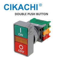 CIKACHI 22mm/ 30mm Double Push Button (CKC) / LED DOUBLE PUSH BUTTON