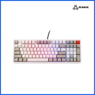 ☼ ◵ ▤ Rakk Ilis Mechanical Keyboard | 96 Keys | PBT Keycaps | Type-C USB | 1 Year Replacement Warra