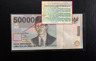 Uang Lama Kuno 50.000 Rupiah 1999 WR Soepratman (NEW)