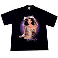 Beyonce Music USA Singer T-shirt Bootleg Vintage Oversize Black Series