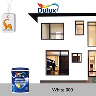 18L Dulux White Colour Weathershield Exterior Wall Soft Sheen Finish Outdoor Mix Paint Cat Dinding Luar Rumah