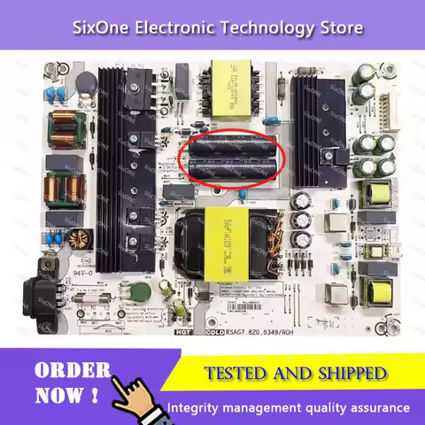 RSAG7.820.8349 Power Supply Board for 58B7200UW 58H6550E H50B7500UK H58A6100 58Q7370U TV RSAG7 820 8