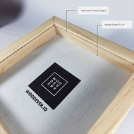 3D Photo Frame A4 cm Wooden Frame - Minimalist Home Decoration Photo Frame