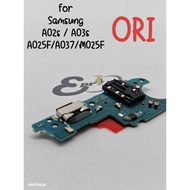 CONNECTOR CHARGER SAMSUNG A02S A03S A025F A037 M025F ORI PLUS IC + MIC BOARD CONNECTOR CAS PCB BOARD