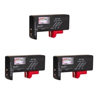wsustore--3X BT-168 AA/AAA/C/D/9V/1.5V Batteries Universal Button Cell Battery Colour Coded Meter In