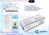 Healthy   SD Abott Zybio Wondfo Antigen Home Test - Box of 5 Test Kits (Family Antigen Test Kits)- A