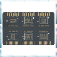[G V W E] Flash 64 BGA ISP Board Flash 64 FBGA ISP EMMC FBGA 153 254 221 UFS FBGA 153 254 297 for F6
