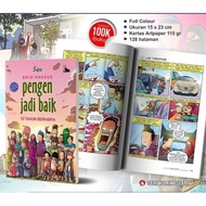 PROMO!!! Seri Pengen Jadi Baik Edisi Khusus-10 Tahun Berkarya Squ | Komik Anak Islami