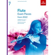Flute Grade 7 Exam Pieces from 2022, ABRSM Grade 7 with Piano Accompaniment (score & part)