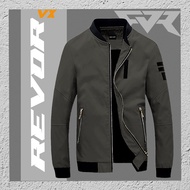 Jaket Pria Revor Vx Motor Harian Gray/Armi/Navy/Hitam Bnib