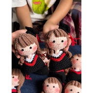 Graduation bachelor doll keychain (can be given as a yearbook gift)