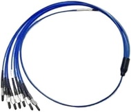 HAIZHI Y-Type UV-VIS 0.22 50um 62.5um SMA905 Multicore Fibre Branch 1x2 1x3 1x4 (1x7 UV-VIS 50um 5mt