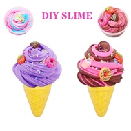 Slime Making Kit DIY Ice Cream Slime For Girls Butter Slime Fluff Slime Making Kit Kids Slime Stress