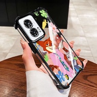 YBD Phone Case For Motorola Moto Edge 50 Fusion G60 G60S G40 Fusion Crazy Animals Foxes Rabbits Anti