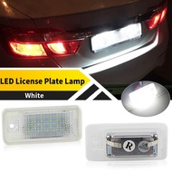 2pcs Led License Plate Light Accessories For Audi A5 8F Cabriolet 2008-2012 For Audi A6 C6 4F 2004-2