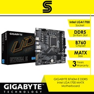 GIGABYTE B760M E DDR5 Intel LGA1700 MATX Motherboard