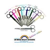 LM RAINBOW Nurse Scissors by Labman Medical surgical scissors nursing (READY STOCK, LABMEDSG  READY 