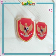 Pin Timnas Indonesia Garuda | Aksesoris Jersey / Supporter Bola | Bros Lambang Merah Putih | Ready S