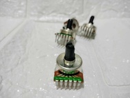 Potensio Polytron 6 pin tuas pendek