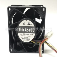 9GV0848P1G13 P1G03 Sanyo 8038 48V 0.84A 4-wayar Danfoss Inverter Kipas Penyejuk