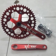 Crank folding ht2 xlr8 53t single round