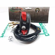 Domino Right Switch Xabre Domino Starter, Dim, Hazard, Engine Stop Switch Xabre Motorcycle Switch/