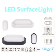 (TAIWAN Techonology) FEEL-LITE (W-1708) IP 65 LED Surface Wall Light / Ceiling Light Bulbhead 10/18 