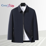 Cozy Up Men's Lapel Business Executive Jacket for Men corporate jacket