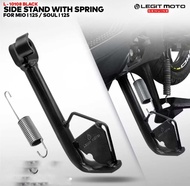 Mio 125 SIDE STAND FOR YAMAHA MIO I125/M3, SOUL I125 ALLOY STEEL SIDE STAND SPRING / NON-SLIP KICKST
