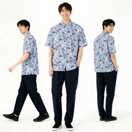 【EXHAUST】Baju Kemeja Printed-Pocket Dadah Cutting Besar Saiz M-3XL 2125