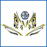 ❋ ▶ ▲ BURGMAN STREET 125  BURGMAN EX 125 STICKER DECALS SET
