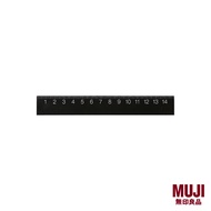MUJI Ruler Black