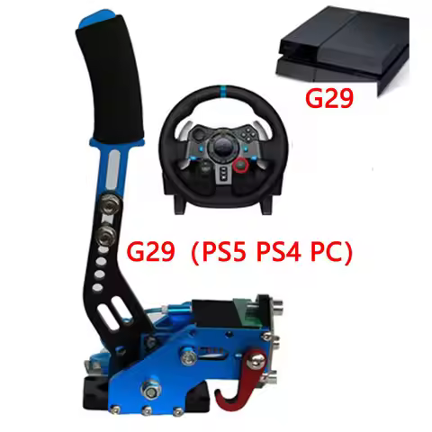 Handbrake For Logitech G29 Steering Wheel To Play PS5 PS4 PC Console Racing Game Simracing Adapter M