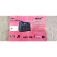 GPX Speaker aktif XB-1589 PA