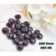 Button Mushroom/Button Baju Kurung Acrylic Mushroom Shape Color 985 18L/Poly Button