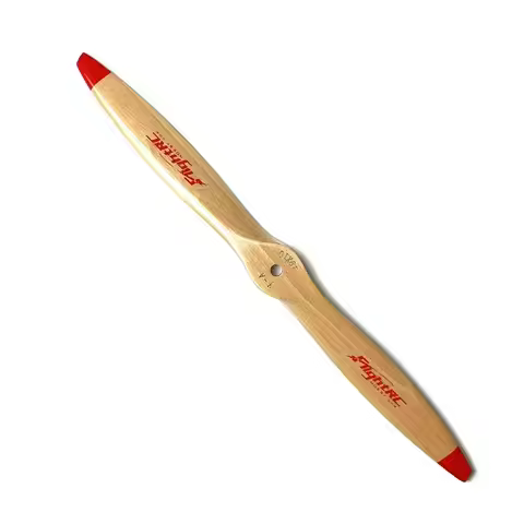 1Pc CW 2-blade Red Beech Timber Wooden Propeller Props For RC Airplane 14x8 15x8 13x6 16x8 18x8 19x1