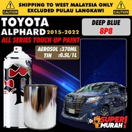TOYOTA ALPHARD GEN 3 2015-2022 🚗 DIY Touch Up Paint Aikka Spray 370ml 0.5L 1L Cat Spray Kereta Toyot