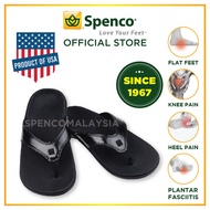 🎖100% Original Spenco Women Yumi Black Arch Support Spur Knee Heel Flat Pain Plantar Fasciitis Ortho