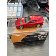 TOC Fumei 1/64 Ferrari 812 Competizione+Metal Red+Alloy Car Model Waterless Sticker, Missing Right E