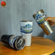 Magic Mountain 30oz. Temperature-Retaining Glass 890ml. Genuine Stainless Steel Steam Does Not Stick