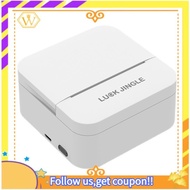 【W】LUCK JINGLE Sticker Printer Machine - Mini Inkless Thermal Photo Printer Compatible With Android IOS