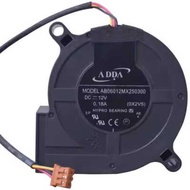 AB06012MB250300 MS502 Bulb Turbo Fan AB06012MX250300 12V 0.18A