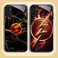 NC-90 The Flash Kaca Glass Case For Samsung A05S A35 A55 A24 A14 A15 A04S A34 A25 M15 A54 S21 FE Plu